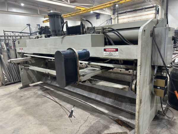 Accurshear 12' x 1/4" Hydraulic Shear Model 625012 - Image 3