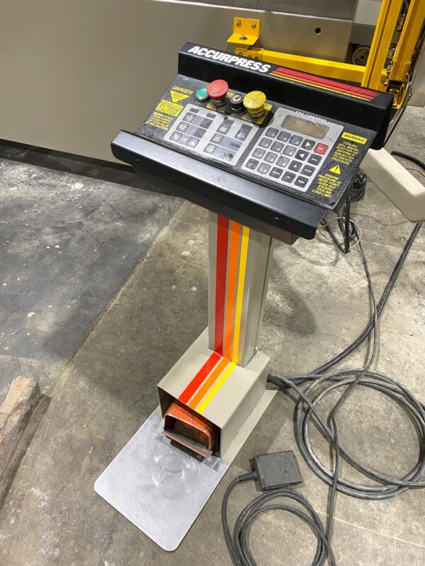 Accurpress 130 Ton with WILA Crowning & Clamping Model 713010 - Image 5
