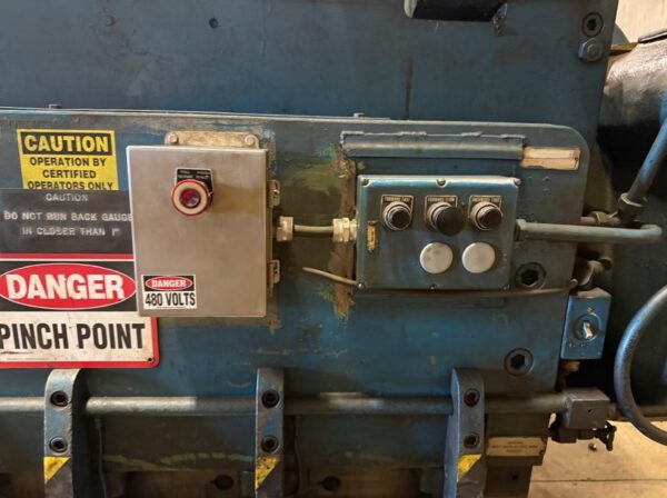 Cincinnati 1/2" x 12 Mechanical Power Squaring Shear - Image 4