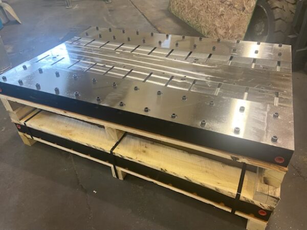 Blow 200 Ton Hydraulic 4-Post Heated Platen Press Rebuilt - Image 5