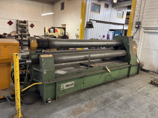 Imcar 10' x 1/2" Hydraulic Plate Bending Roll