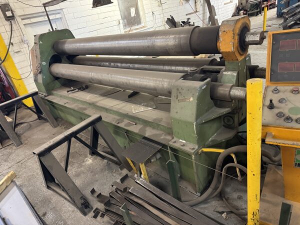 Imcar 10' x 1/2" Hydraulic Plate Bending Roll - Image 2