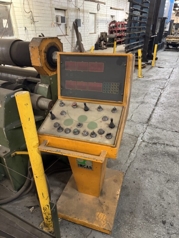 Imcar 10' x 1/2" Hydraulic Plate Bending Roll - Image 3