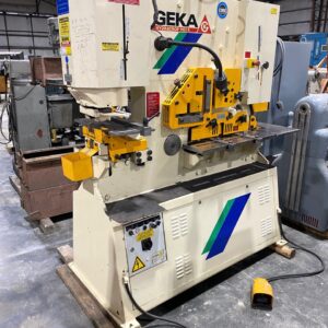 Geka Hydracrop 121 Ton Hydraulic Ironworker Model 110/A