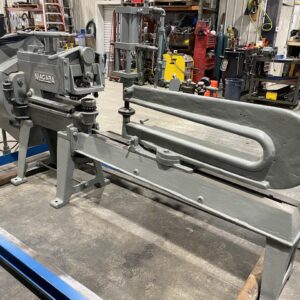 Niagara Flanging Machine 6 ft x 10 gauge