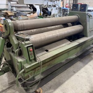 Roundo 3/8" x 6' Hydraulic Plate Rolls