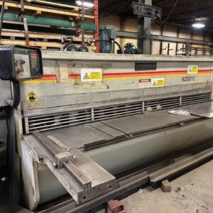 Accurshear 625010 Hydraulic Power Squaring Shear .25" x 10'